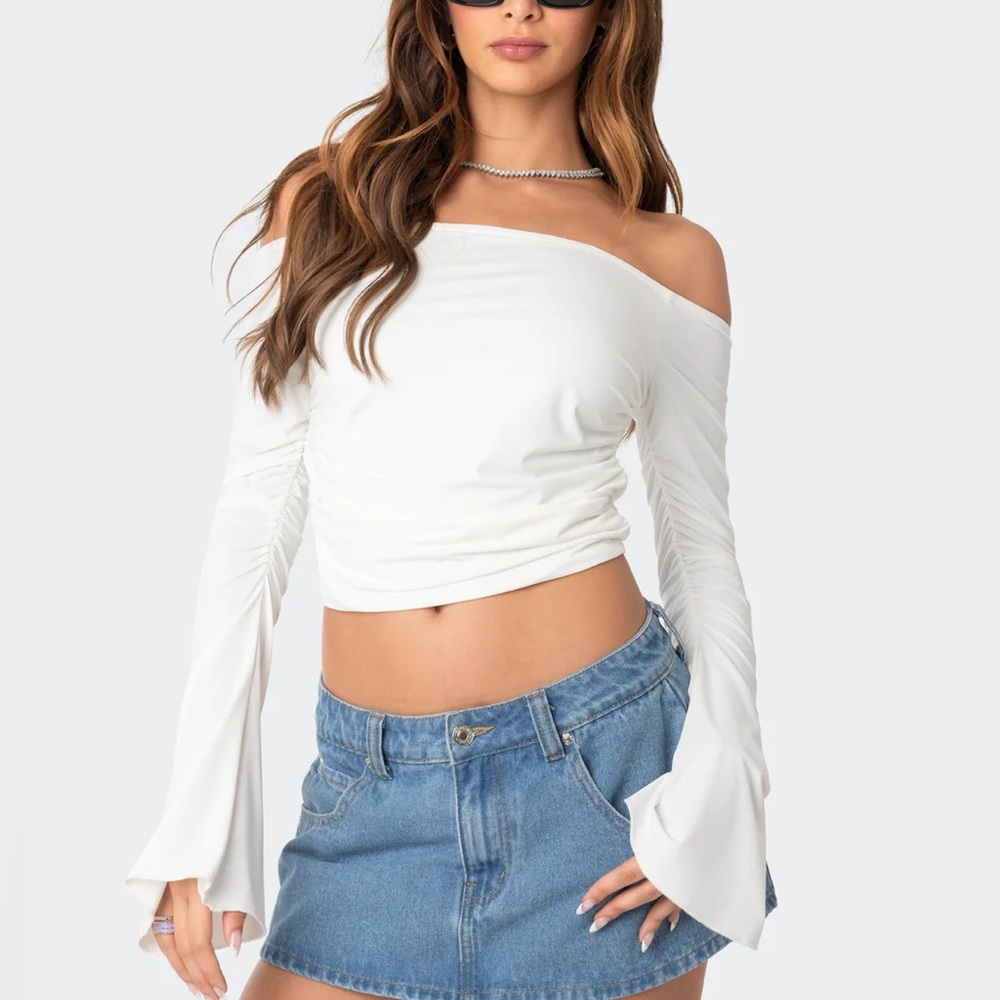 White off the shoulder top - Never worn